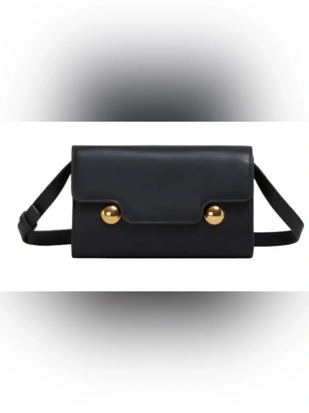 Marni Black Trunkaroo Crossbody Bag NWOT - Picture 3 of 13